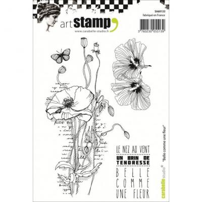 Carabelle Studio Cling stamps - belle comme une fleur